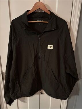 Staple Black Windbreaker Jacket